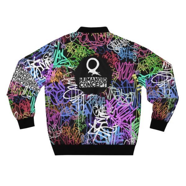 HC Bomber Jacket Colorful Graffiti - Image 2