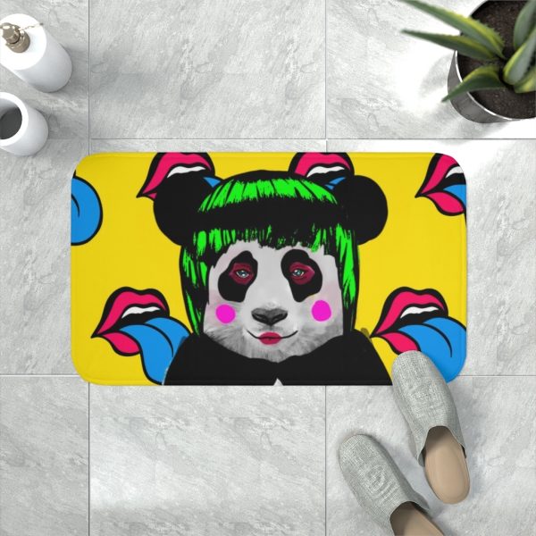 HC Memory Foam Bath Mat Panda Tongue - Image 2