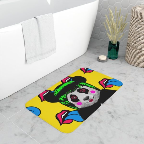 HC Memory Foam Bath Mat Panda Tongue - Image 3