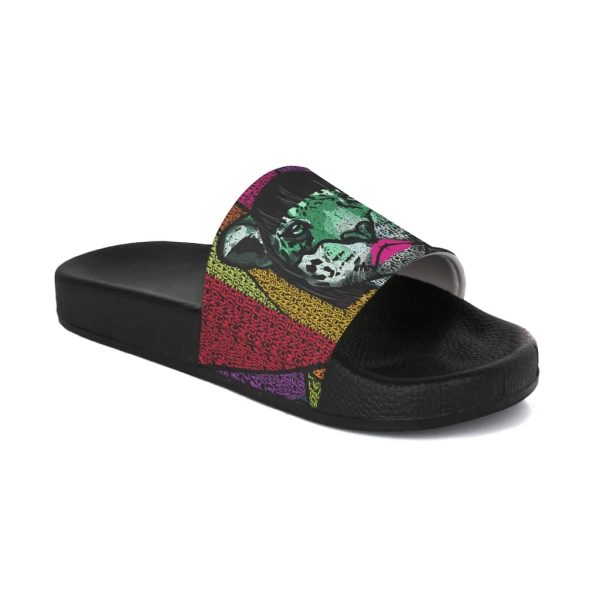 HC Women's Slide Sandals Tiger Graffiti - Image 2