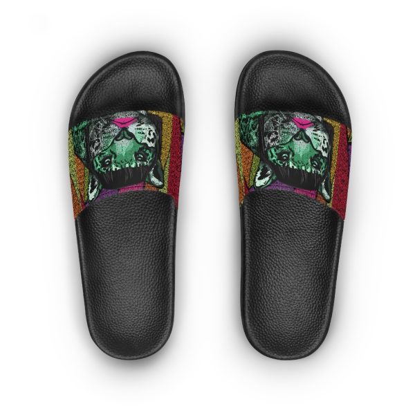 HC Women's Slide Sandals Tiger Graffiti - Image 10