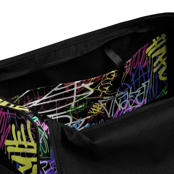 HC Duffle Bag Colorful Graffiti - Image 9