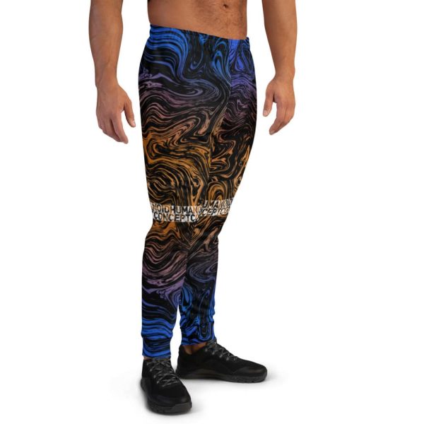 HC Yellow Lava Men's Joggers - Image 2