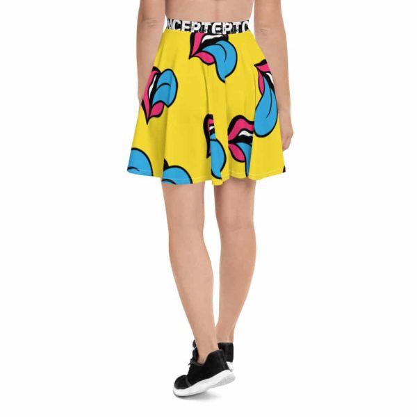 HC Skater Skirt Panda Tongue - Image 2