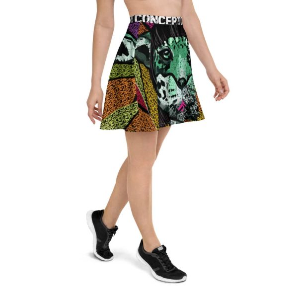 HC Skater Skirt Graffiti Tiger - Image 4