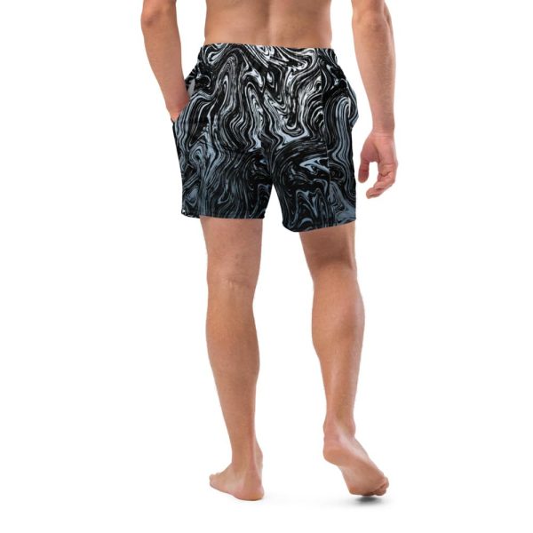 HC Men's Dark Blue Lava Swim Trunks - Image 4