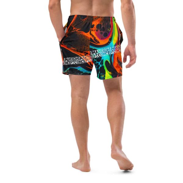 HC Men's Neon Shapes Swim Trunks - Image 4