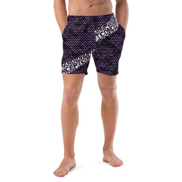 HC Men's Swim Trunks Neon Lines