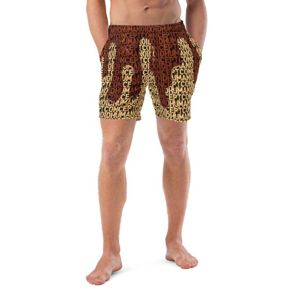 HC Men's Chocolate Biscuit Swim Trunks