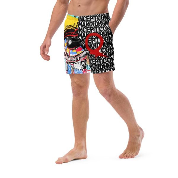 HC Men's Swim Trunks Graffiti Eye - Image 2