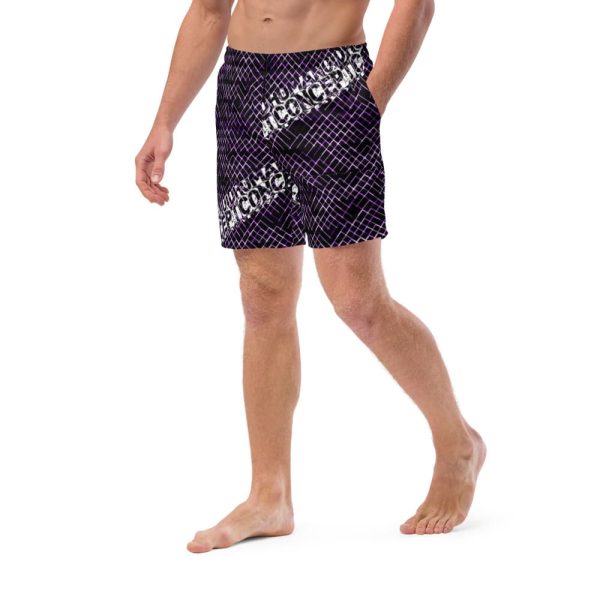 HC Men's Swim Trunks Neon Lines - Image 2