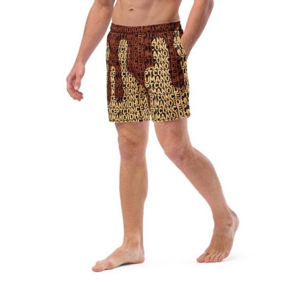 HC Men's Chocolate Biscuit Swim Trunks - Image 2