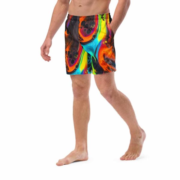 HC Men's Neon Shapes Swim Trunks - Image 2