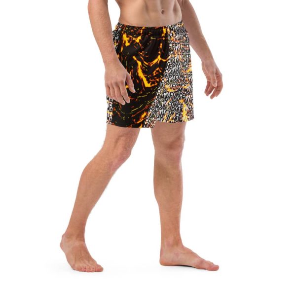 HC Men's Swim Trunks Lava - Image 3