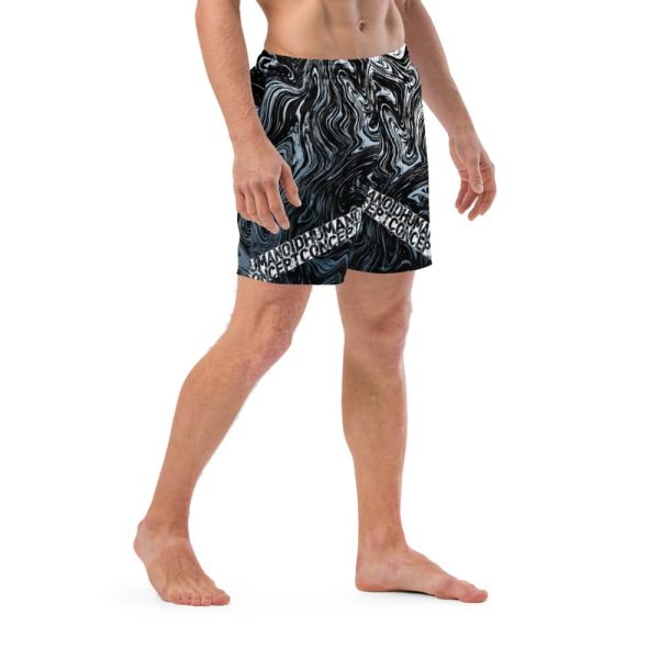 HC Men's Dark Blue Lava Swim Trunks - Image 3