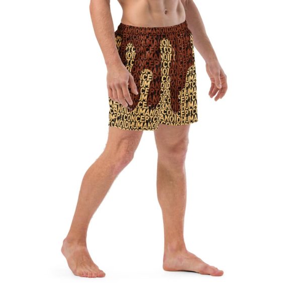 HC Men's Chocolate Biscuit Swim Trunks - Image 3