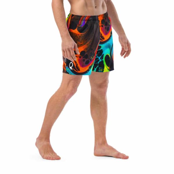 HC Men's Neon Shapes Swim Trunks - Image 3