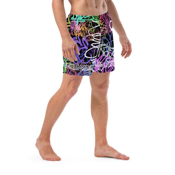 HC Men's Graffiti Swim Trunks - Image 3