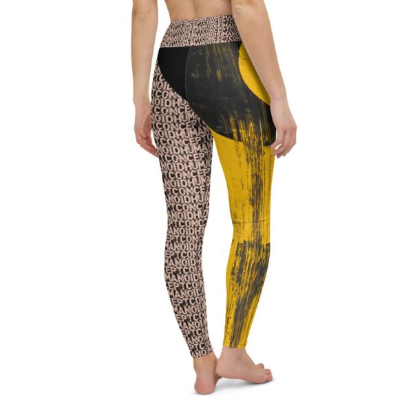 HC Yoga Leggings Yellow Slip - Image 7