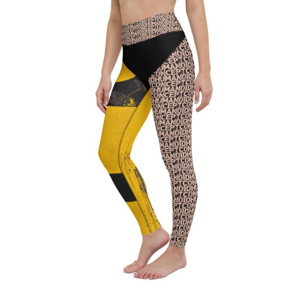 HC Yoga Leggings Yellow Slip - Image 4