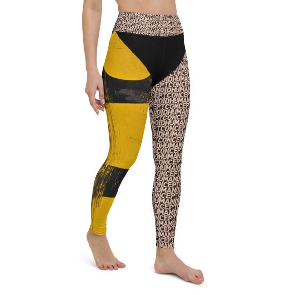 HC Yoga Leggings Yellow Slip - Image 6