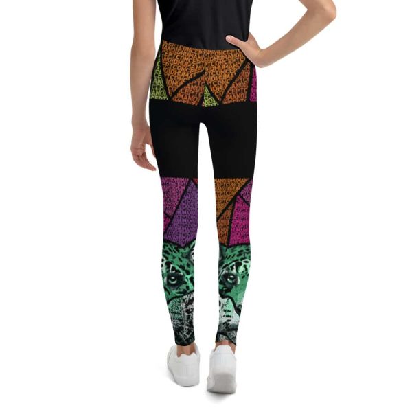 HC Graffiti Tiger Leggings - Image 2