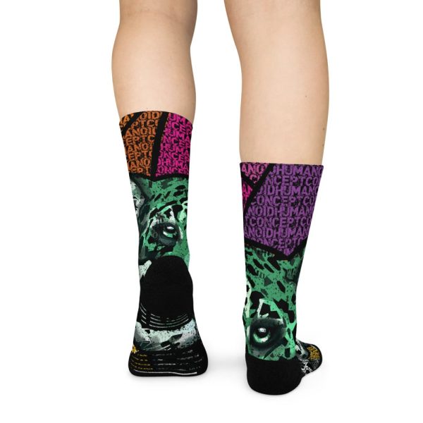 HC Basketball Graffiti Tiger Socks - Image 4