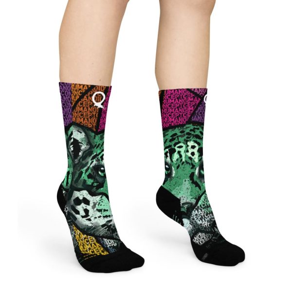 HC Basketball Graffiti Tiger Socks - Image 3