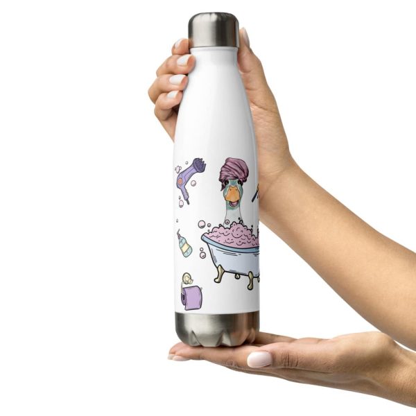 HC Stainless Steel Duck Bath Water Bottle - Image 3