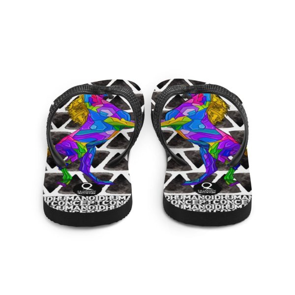 HC Flip-Flops Colorful Horses - Image 3