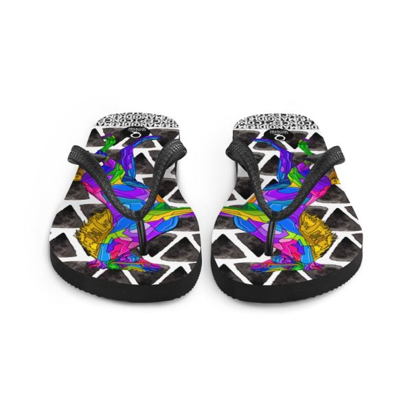 HC Flip-Flops Colorful Horses - Image 4