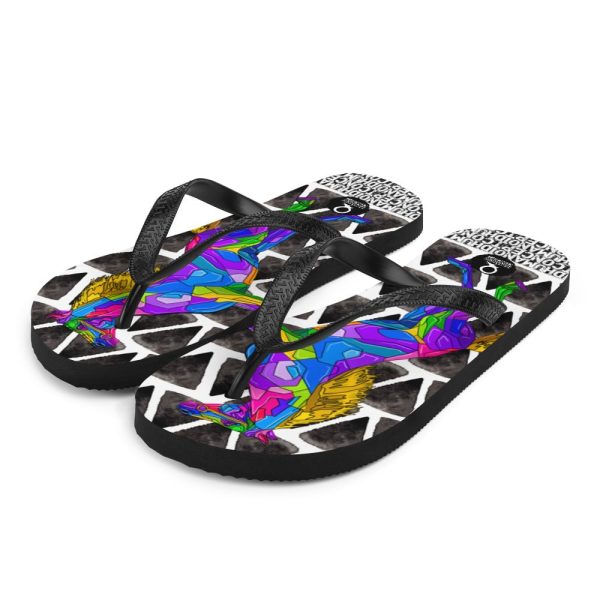 HC Flip-Flops Colorful Horses - Image 2