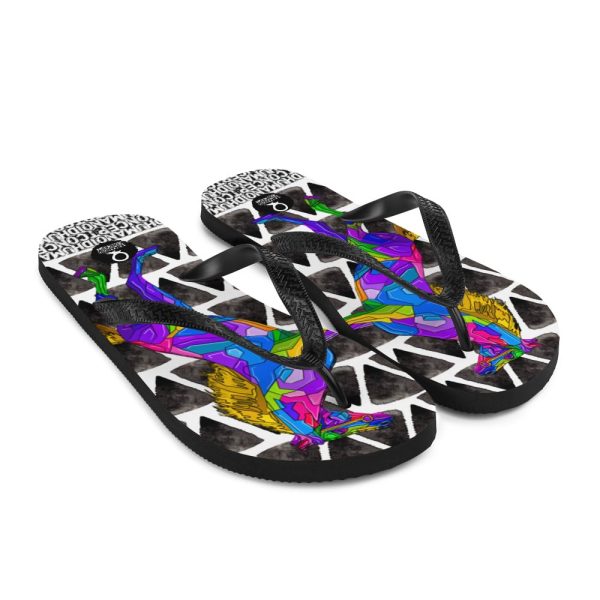 HC Flip-Flops Colorful Horses - Image 7