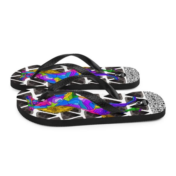 HC Flip-Flops Colorful Horses - Image 5