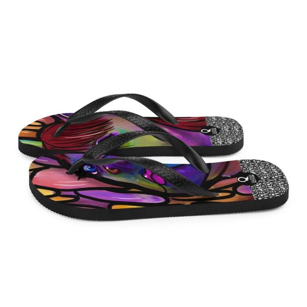 HC Flip-Flops Colorful Bulldog - Image 5