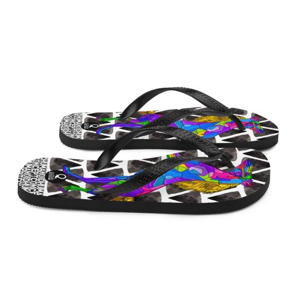 HC Flip-Flops Colorful Horses - Image 6