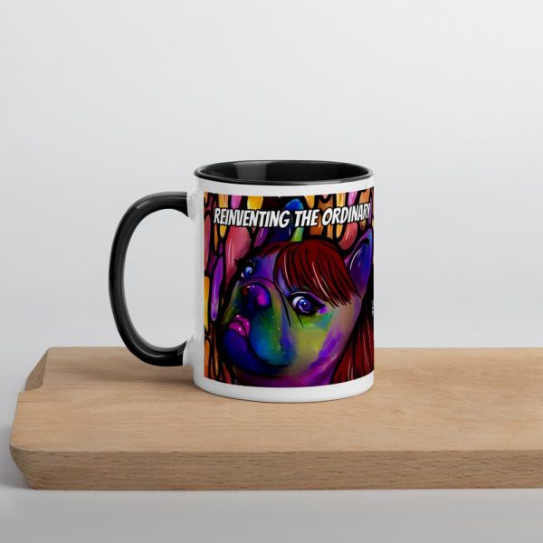 HC Colorful Bulldog Mug with Color Inside - Image 12