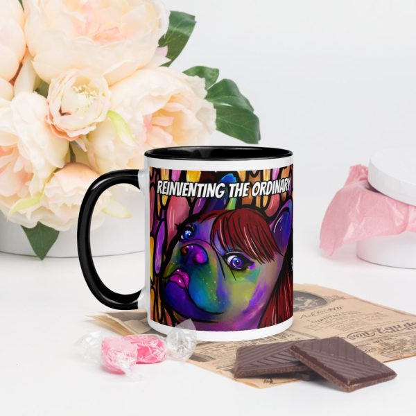 HC Colorful Bulldog Mug with Color Inside - Image 18