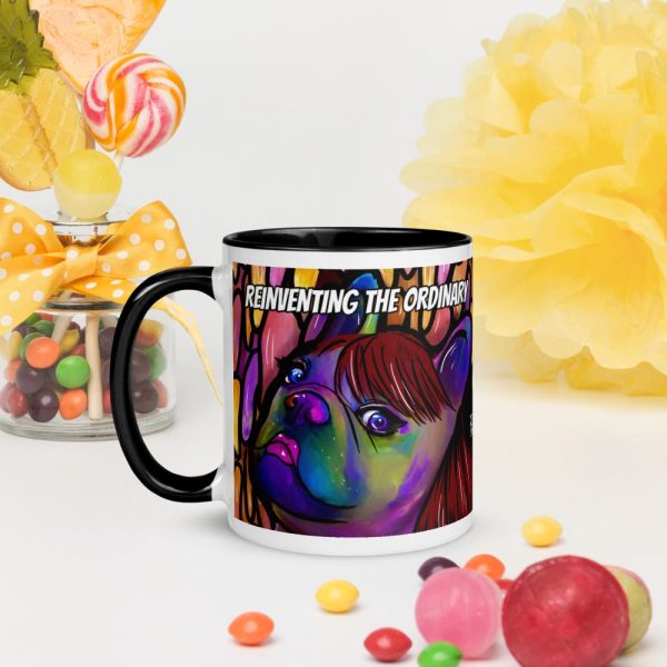 HC Colorful Bulldog Mug with Color Inside - Image 19