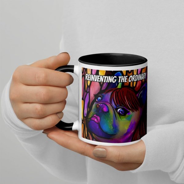 HC Colorful Bulldog Mug with Color Inside - Image 30