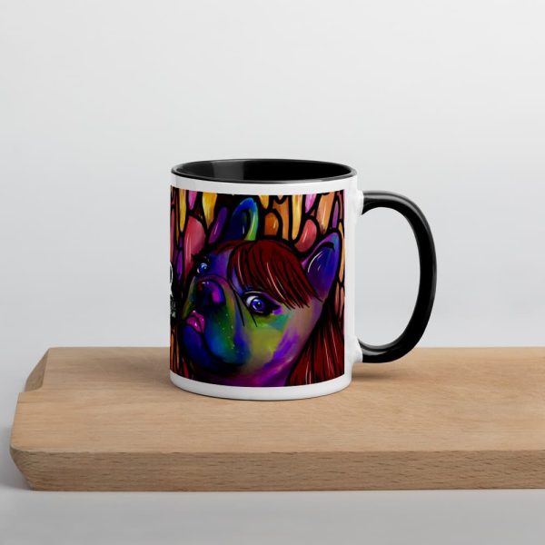 HC Colorful Bulldog Mug with Color Inside - Image 13