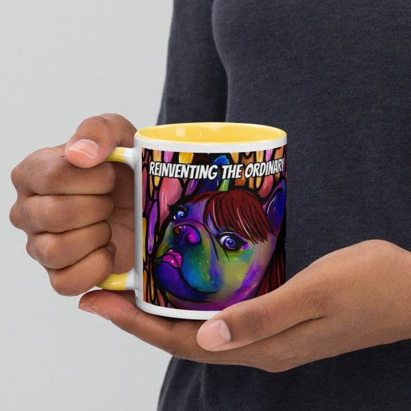 HC Colorful Bulldog Mug with Color Inside - Image 76