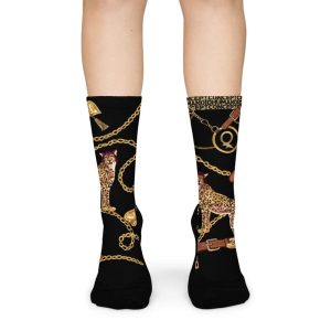 HC Women’s Basketball Socks Tiger Leashes