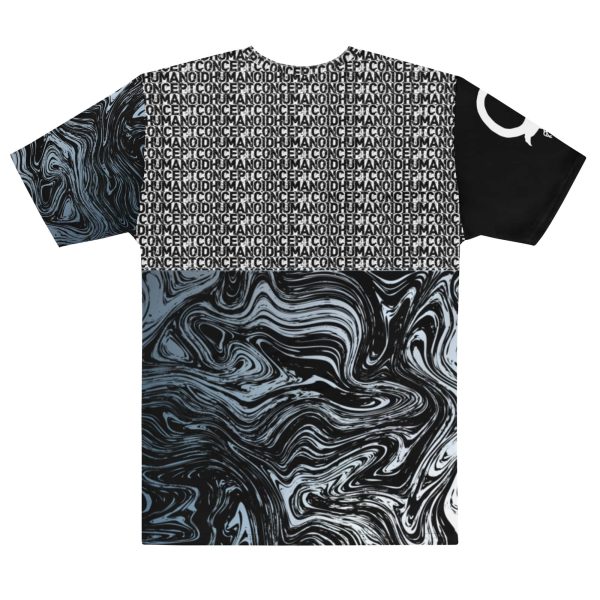 HC Men’s T-Shirt Dark Blue Lava - Image 2