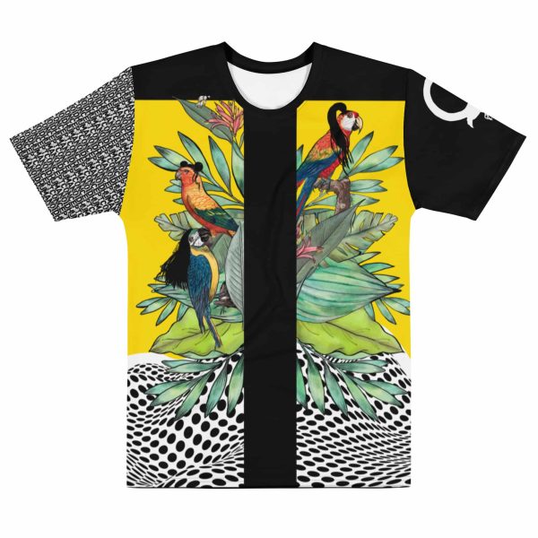 HC Men’s T-Shirt Parrots Op Art