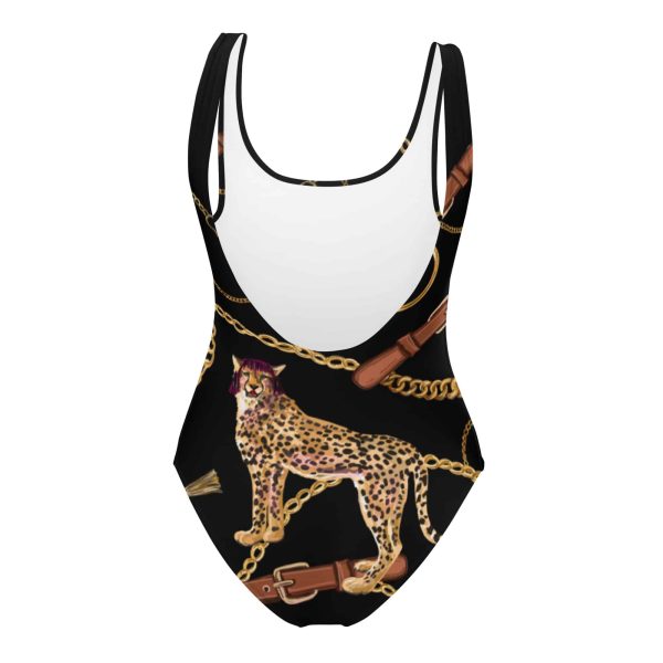 HC One-Piece Swimsuit Tiger Leashes - Image 4