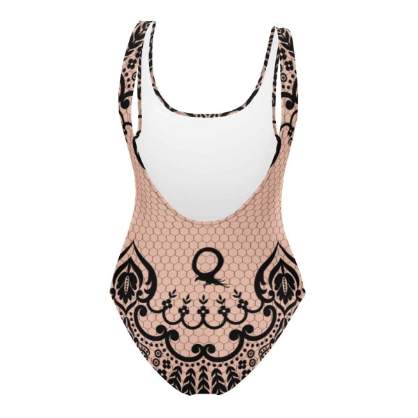 HC One-Piece Swimsuit Nude Lace - Image 4