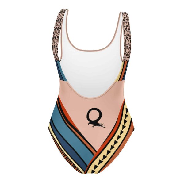 HC One-Piece Swimsuit Tribal Stripes - Image 4