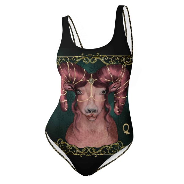 HC One-Piece Swimsuit Aries Gold