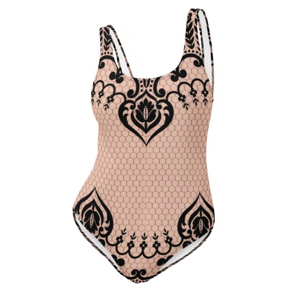 HC One-Piece Swimsuit Nude Lace